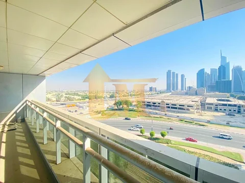 Fitted Office | For Rent | Shaikh Zayed View |