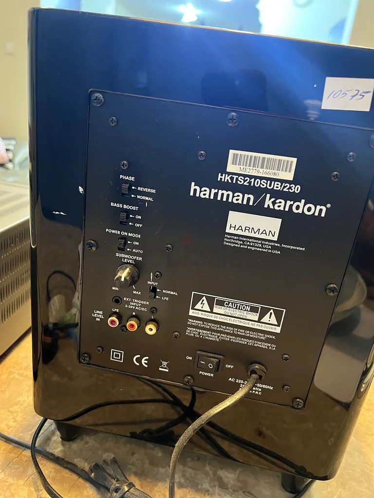 Harman Kardon Subwoofer and 5.1 speaker system