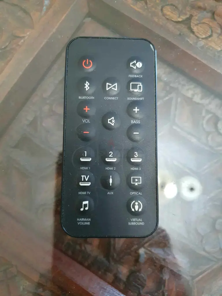 jbl soundbar remote control