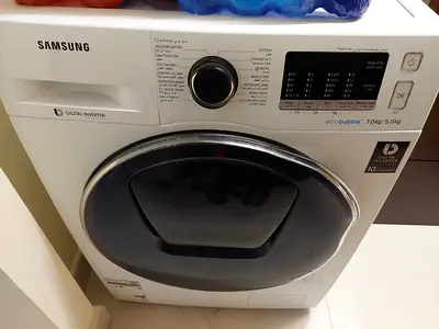 Samsung 7 kg wash  5 kg Dryer 1400 Rpm washer  Dryer WD70J5410AW