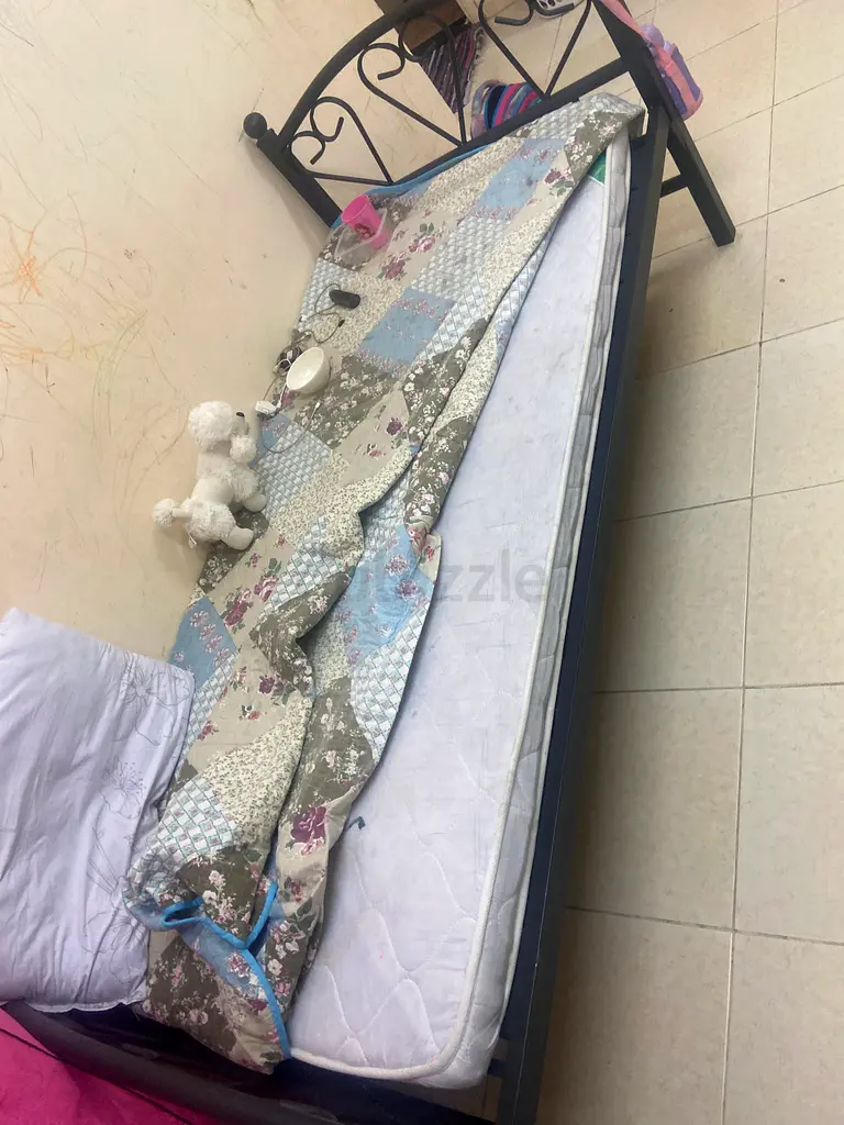 Single cot with bed sale