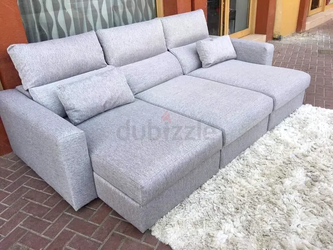 Ikea Eskilstuna L shape sofa bed
