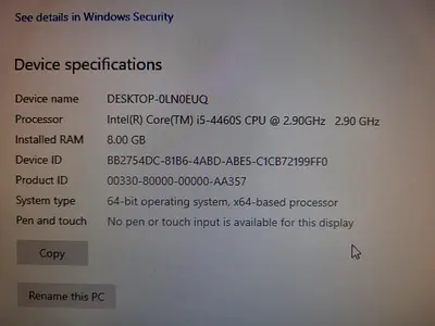 Lenovo All in one PC
