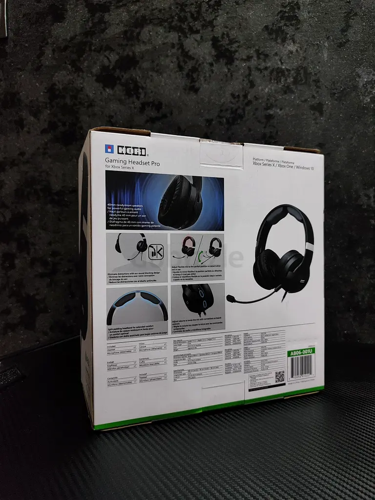 NEW HORI GAMING HEADSET PRO FOR XBOX SERIES X PC / PS4 / PS5 in Dubai
