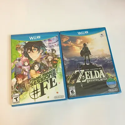 Zelda and Tokyo Mirage for Nintendo Wii U NTSC American New Sealed