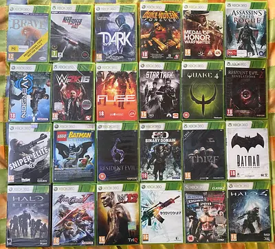 Brand new Xbox 360 games