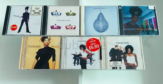 7 M People Music CD’s