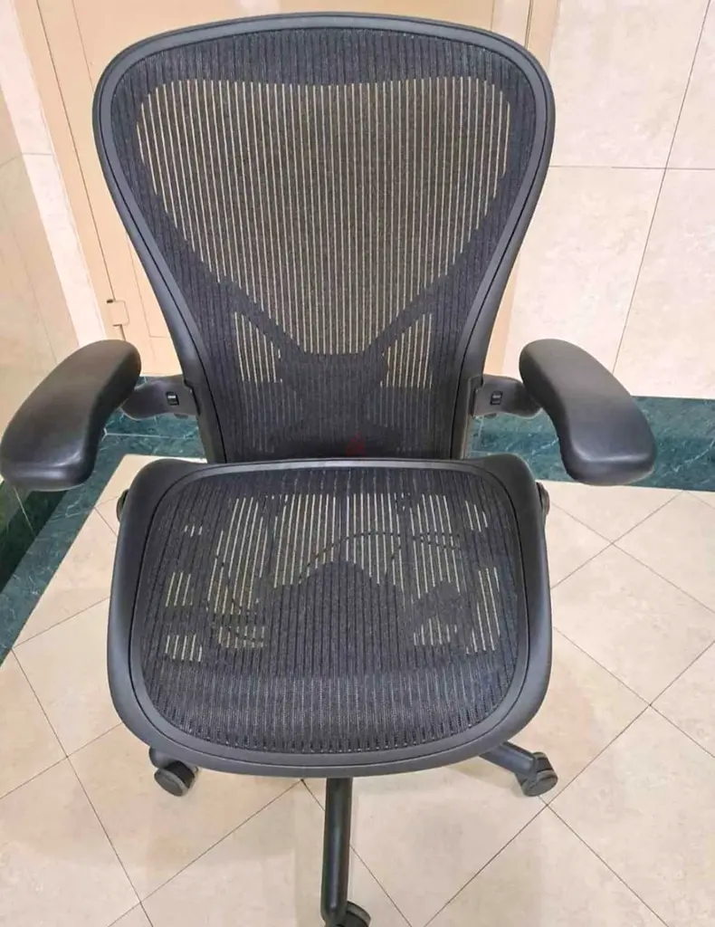 Herman Miller classic Arron task chair tilt limiter seat angle