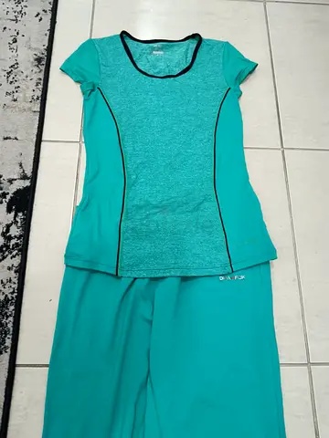 Sports and swimming suit, stretched large size