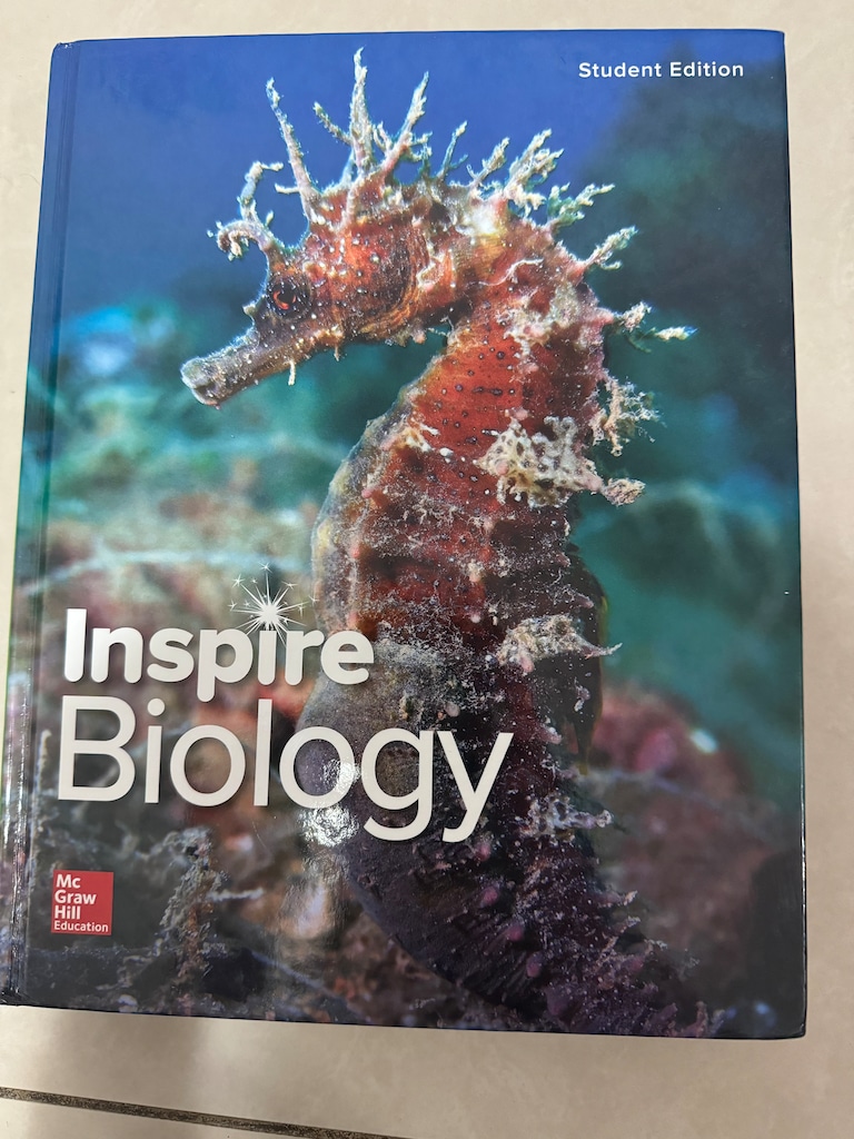 INSPIRE BIOLOGY Student Edition TEXTBOOK by McGrawHill | dubizzle