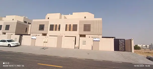 A New And Modern Villa For Rent In Al Houshi Area - Sharjah - United Arab Emirates.