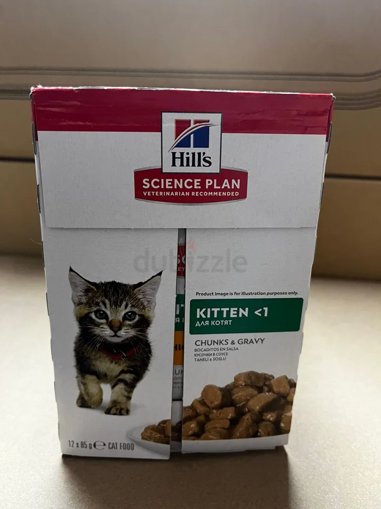 Hills Science Plan Tender Chunks in Gravy Kitten with Chicken Wet Cat Food - 85g×1262931680563203112
