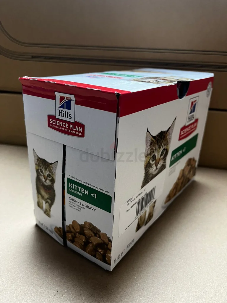 Hills Science Plan Tender Chunks in Gravy Kitten with Chicken Wet Cat Food - 85g×1262931680563203114