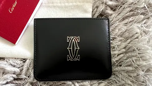 CARTIER DOUBLE C CARD HOLDER