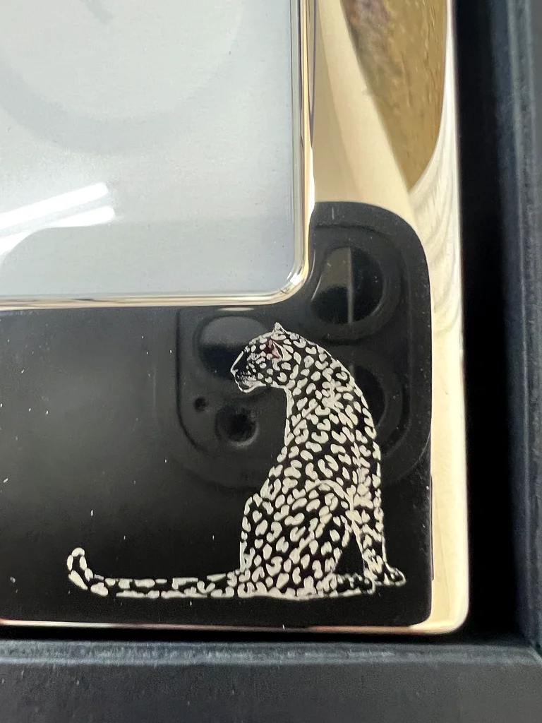 CARTIER PANTHER SILVER PHOTO FRAME63215867891586111
