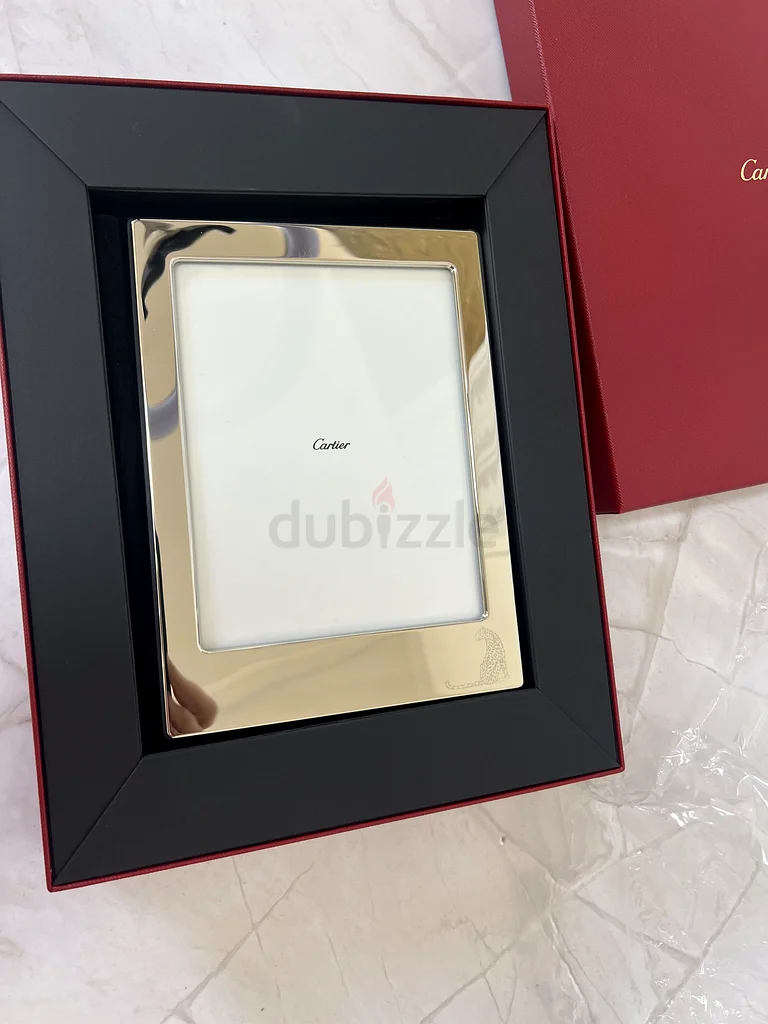 CARTIER PANTHER SILVER PHOTO FRAME63215867891586114