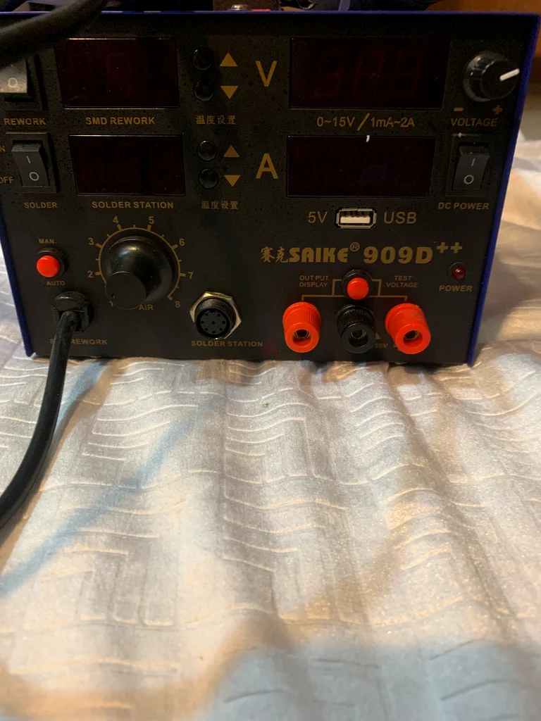 Saike 909D Hot air gun soldering station | dubizzle