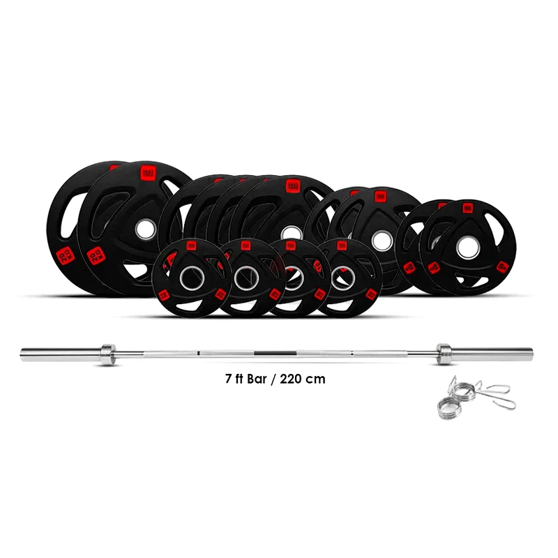 Olympic Plates Full Set With BAR | 160 kg63198630570497112