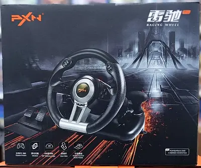 PXN V3 Pro Racing Wheel With Pedal Shifter for PC, PS3, PS4, XBOX ONE, XBOX SERIES X/S NS