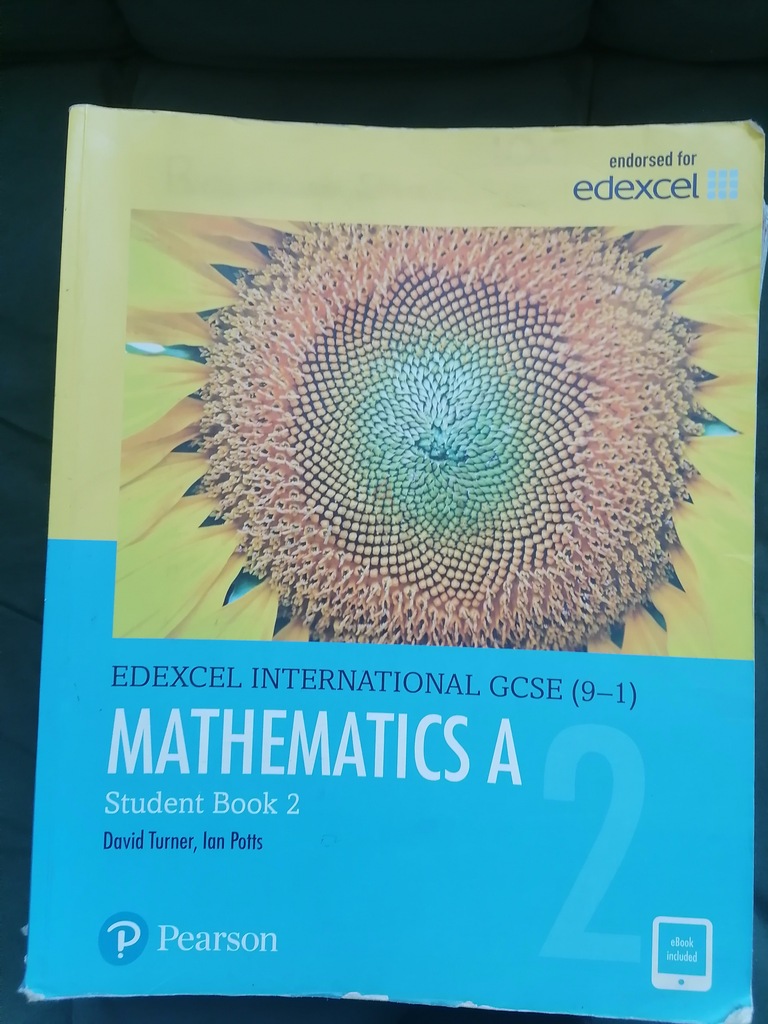 Pearson edexcel igcse mathematics A book 2 | dubizzle