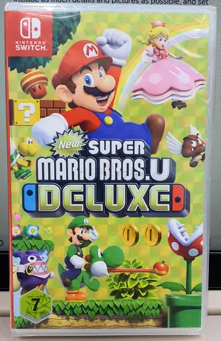 Nintendo Switch Super Mario Bros U Deluxe Game at Wholesale Price