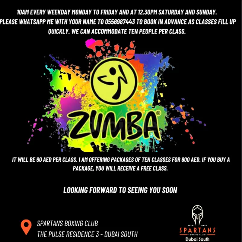 Zumba Classes in Dubai South
