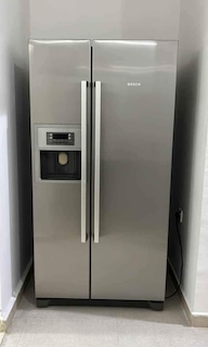 Bosch side by side fridge freezer with water dispenser and ice maker ...