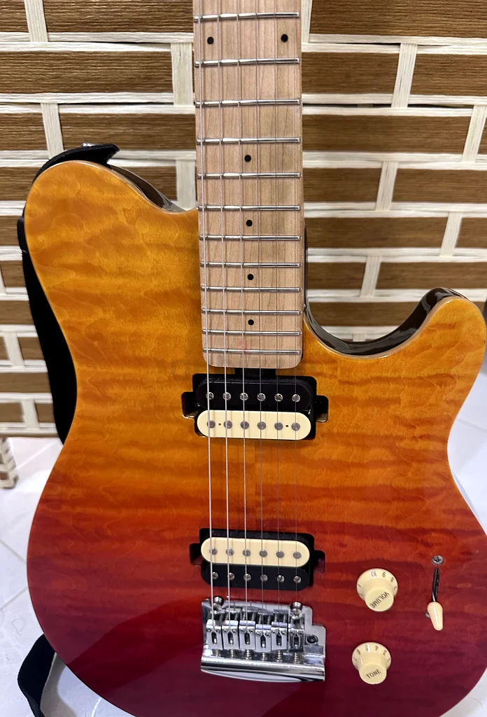 Sterling by Music Man AX3QMSPRM1 6 String Electric Guitar