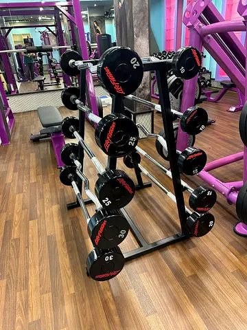 Fixed Straight And Curl Barbell Weight Set - 10 kg to 30 kg