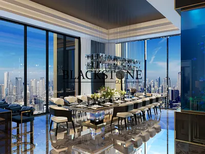 An Elite Sky Penthouse With Five Bedrooms On A Private Floor