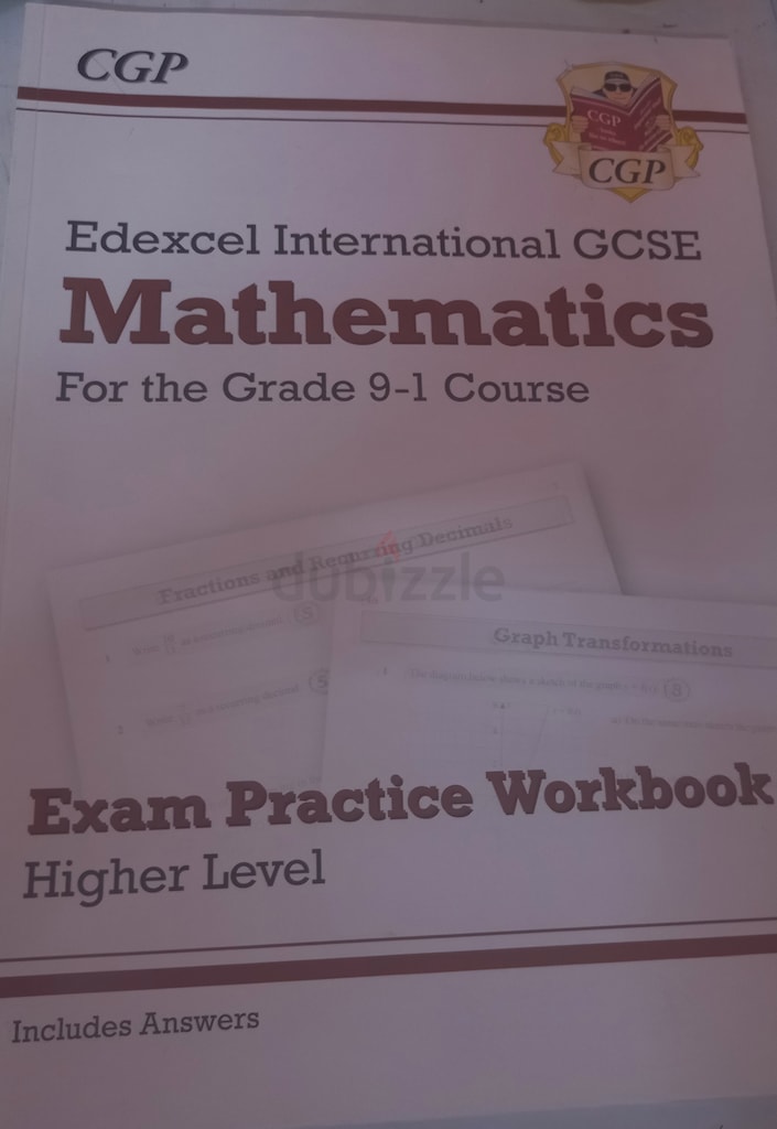 CGP edexcel igcse maths exam practice workbook | dubizzle