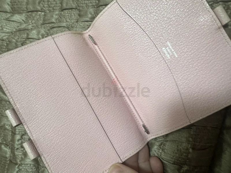 دفتر ملاحظات أصلي من Hermes ذو غلافين مع قلم هيرميس62935675185155112