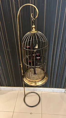 Unique birds, candle cage sculpture