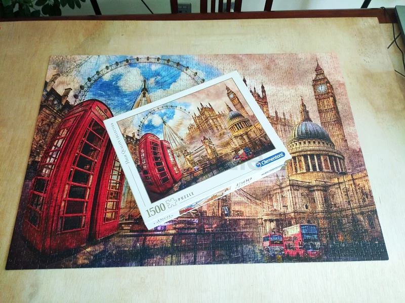 Puzzle - 1500 pieces (UK scene)63263499490690111
