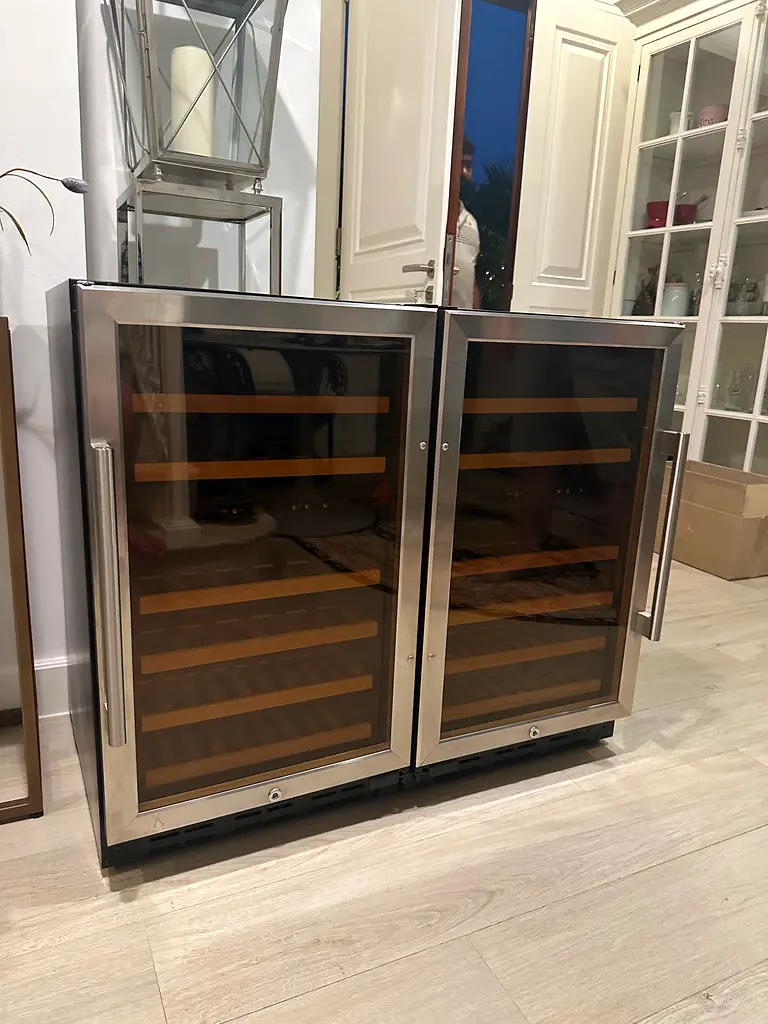 2 x COMPAMATIC BRAND WINE FRIDGES