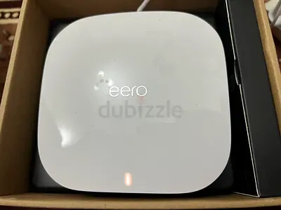 Eero Pro 6 Tri-Band Mesh Wi-Fi 6 Router | With Built-In Zigbee Smart Home Hub