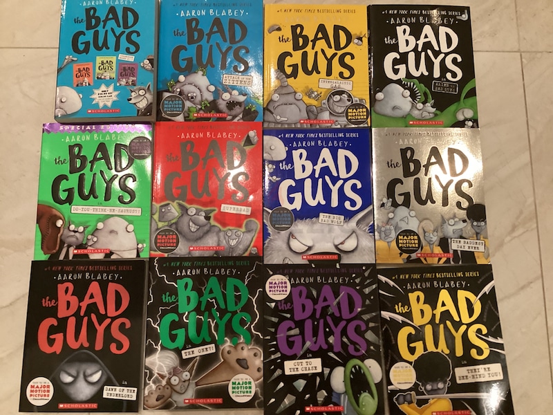 Entire bad guys book series | dubizzle