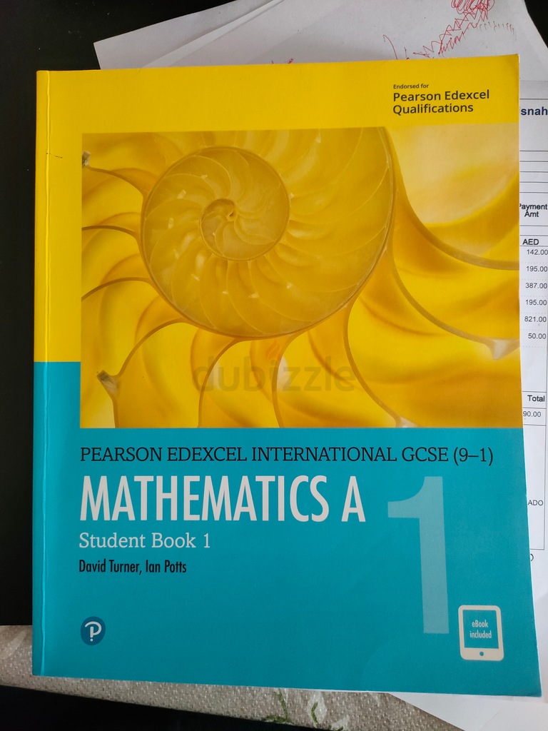 Pearson Edexcel IGCSE (9-1) Maths A Book 1 and Book 2 | dubizzle