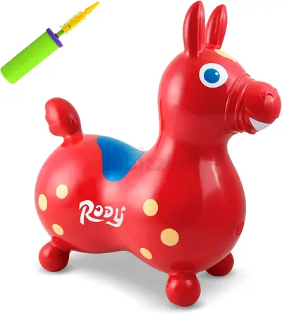 Gymnic Red Rody Horse, Made in Italy