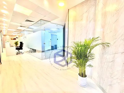 Brand New Office With Ejari | Dewa Chiller Wifi Free | Furished