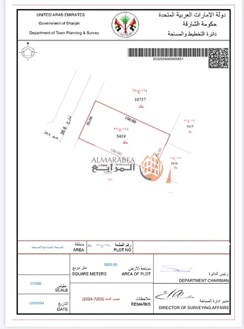 For Sale A Plot Of Land In Sajaa Hanou Block 4 In Front Of Scrap The Second Piece Of The Mai