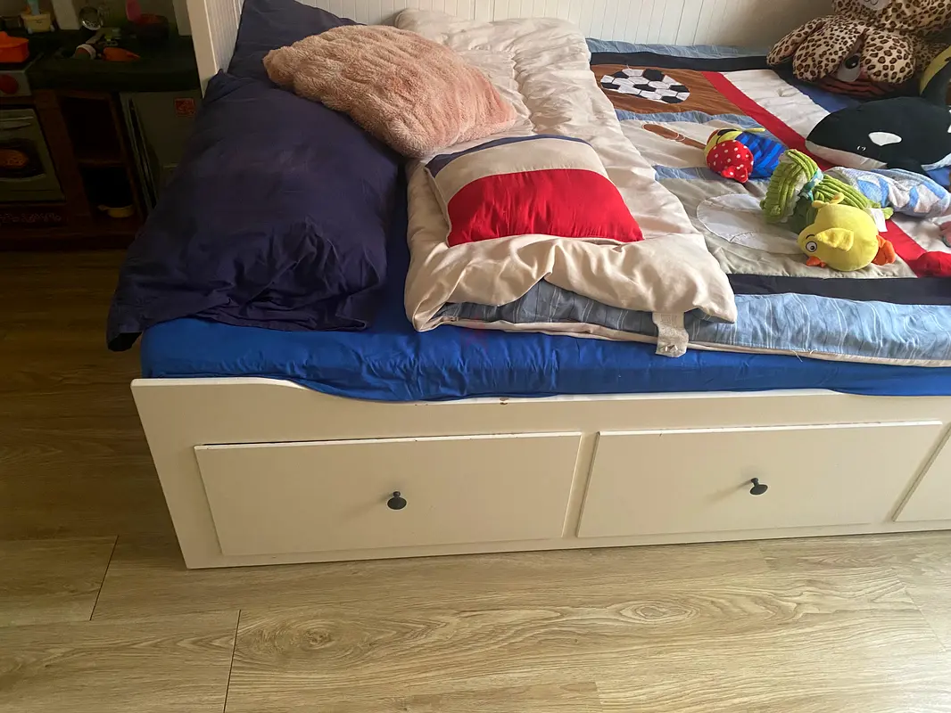Ikea bed white day bed
