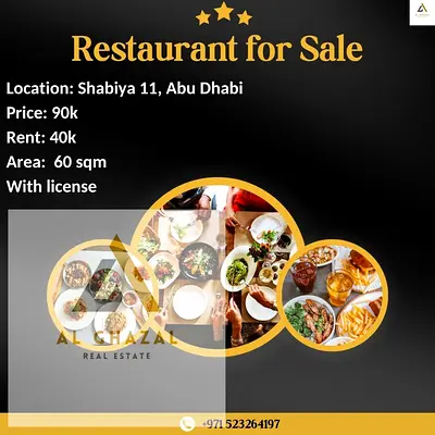Restaurant For Sale
