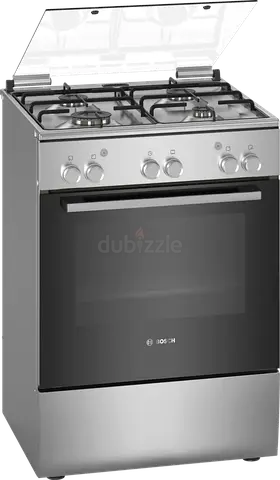 Bosch 4 burner Series 2 free-standing gas cooker Stainless steep FREE DELIVERY +WARRANTY