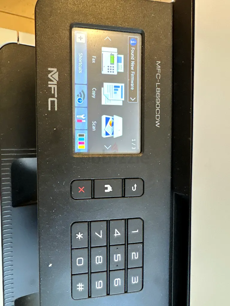 MFCL8690CDW Wireless Allinone Laser Printer, Full Color With