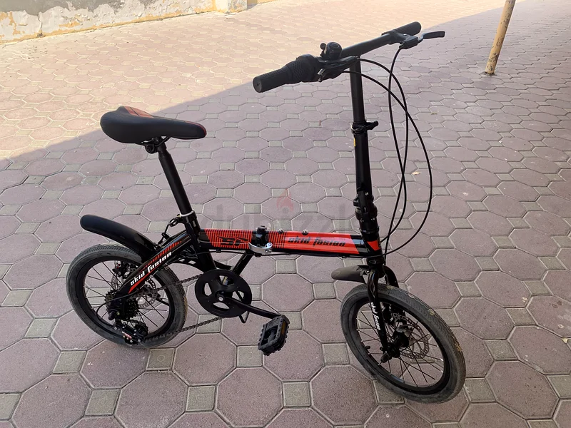 Skid fusion foldable bike unisex