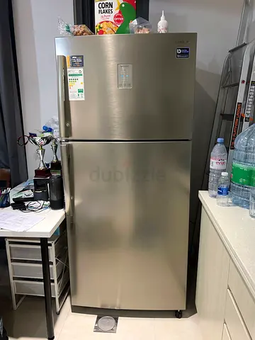 Samsung 720 liters Top Mount Fridge Twin Cooling, Easy Clean Steel – RT50K6357SL/AE FREE DELIVERY +