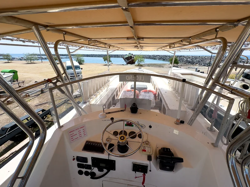 Speed Boat for Scuba Diving, engines included