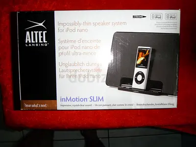 ALTEC LANSING PORTABLE SPEAKER NEW