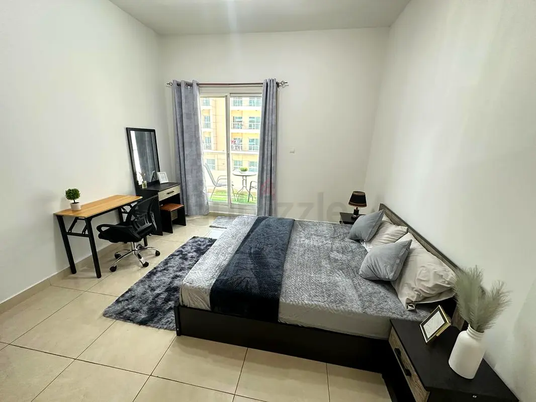 Apartment Master bedroom for Rent attached bath and balcony for